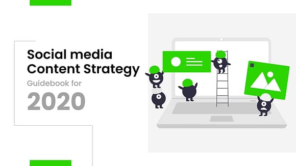 complete guidebook on how to create social media strategy and content